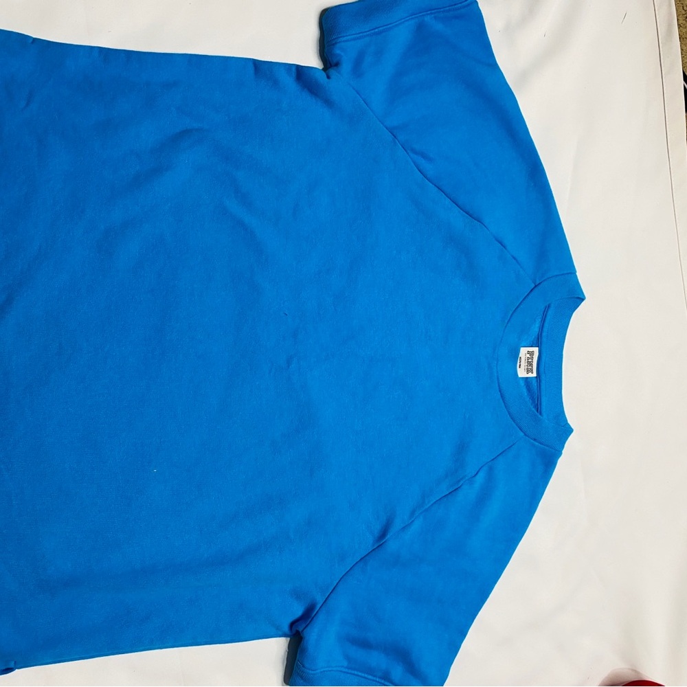 PINK Victoria's Secret Vibrant Blue Kids Tee